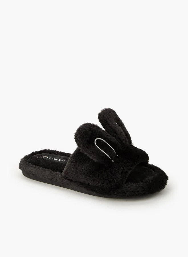 Le Confort Women Bunny Ear Bedroom Slides